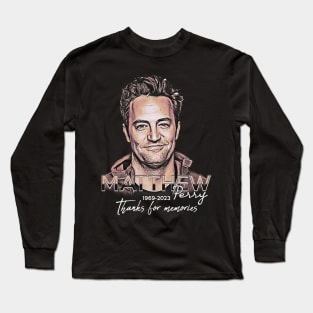 Matthew Perry Remembering 1969-2023 Long Sleeve T-Shirt